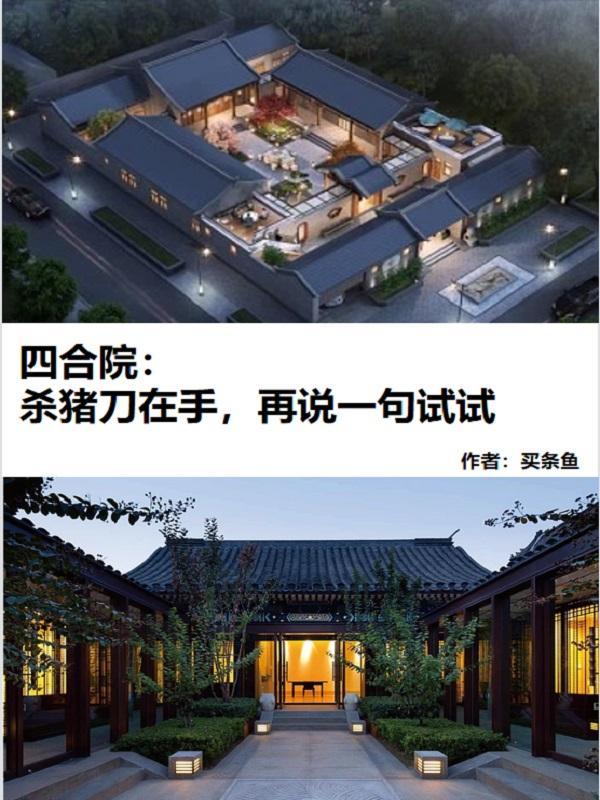 四合院:杀猪刀在手再说一句试试